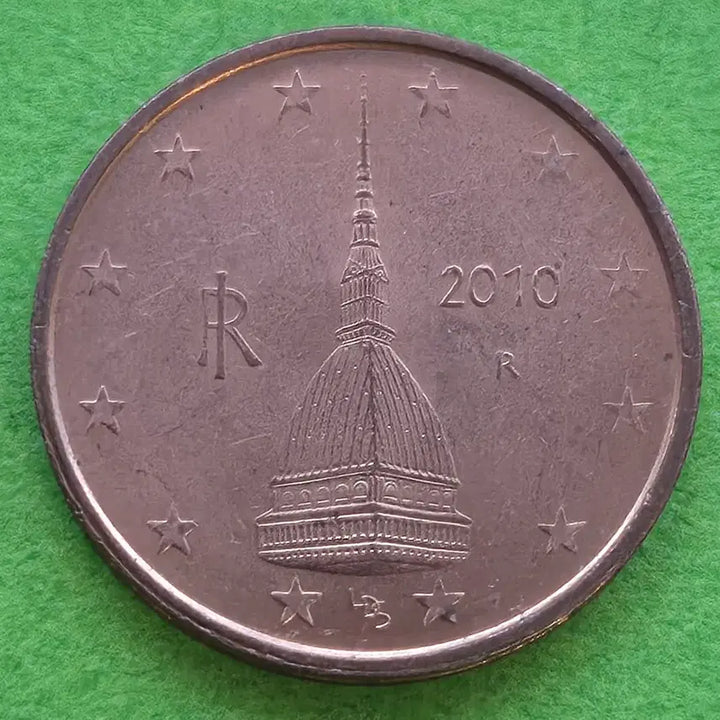 [BUNJANG] 2010 Italy 2 Euro Cent Coin / 2010 이탈리아 2유로센트 동전 M3523