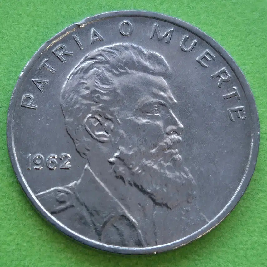 [BUNJANG] 1962 Cuba 40 Centavos Coin / [희귀]1962 쿠바 40센타보스 동전 M3525