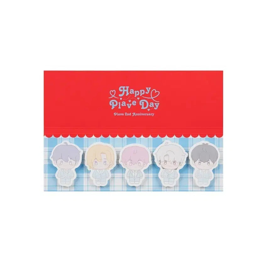 [BUNJANG] PLAVE 2nd Anniversary Happy Plave Day Sticker Set (Sealed) / (미개봉)플레이브 2주년 기념 Happy Plave Day 굿즈 스티커