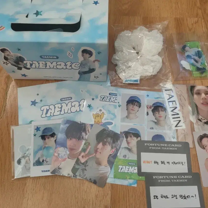 [BUNJANG] SHINee Taemin Fan Meeting Fanclub Gift Kit / 샤이니 태민 팬미팅 팬클럽 선물 키트 탬메이트