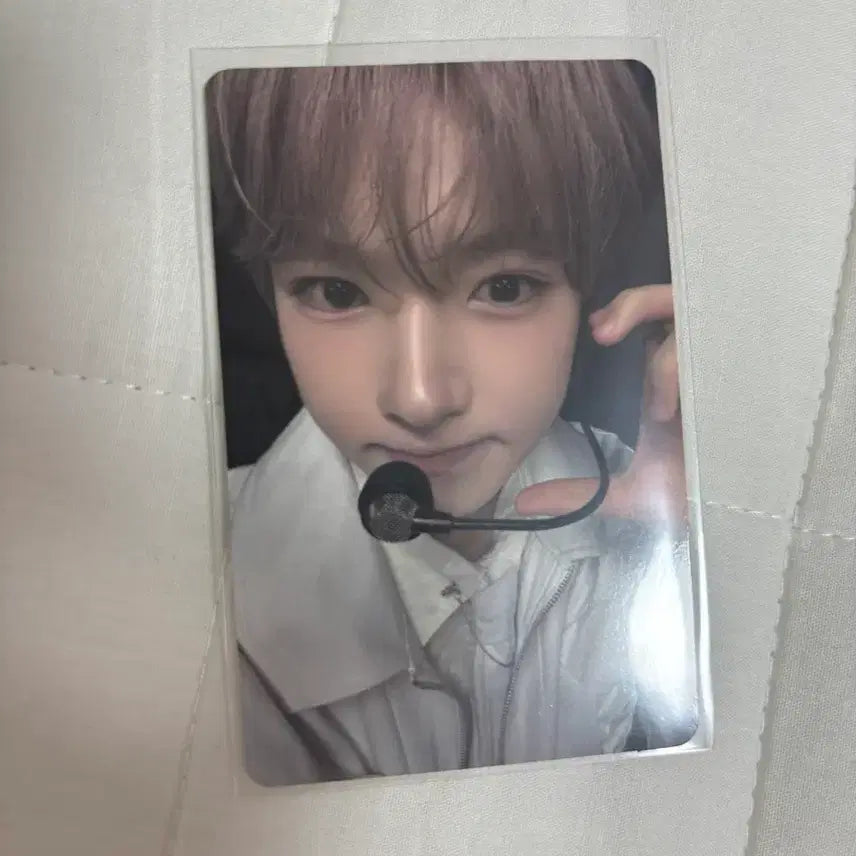 [BUNJANG] NCT WISH WishNini Medium Plush Cushion Sakuya Photocard / 위시니니 미디엄 플러시 쿠션 사쿠야 팡팡니니 포카