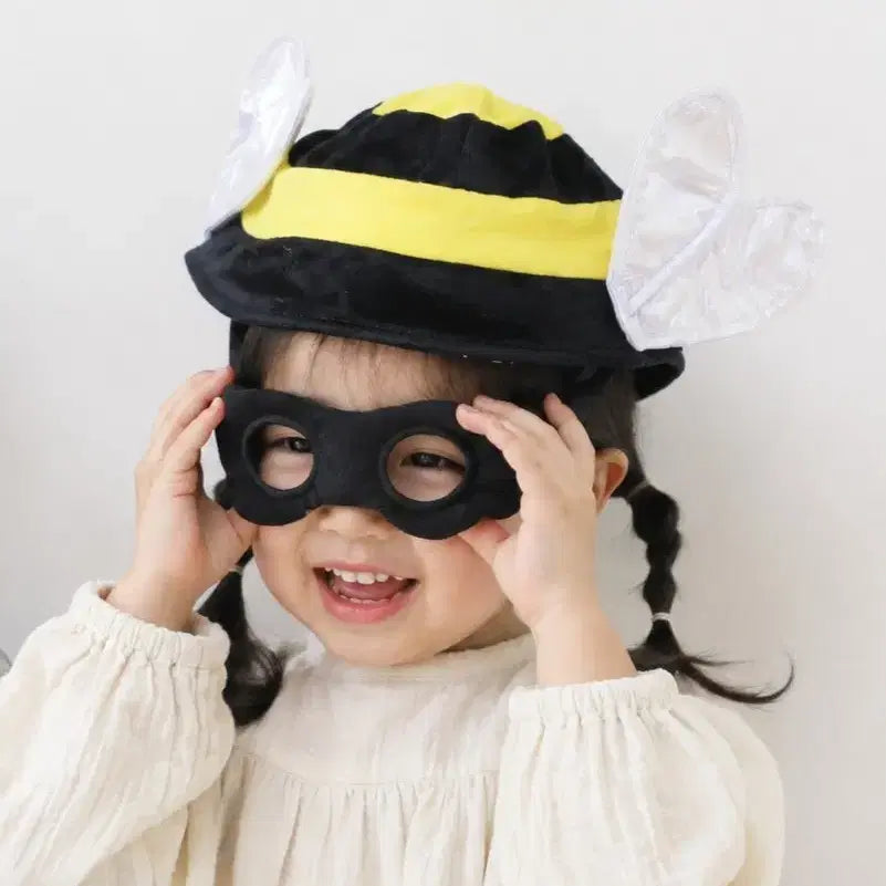 [BUNJANG] IKEA KLAPPAR MASKERAD Costume Hat Set - Bee &amp; Alien / 이케아 아동 코스튬 마스크 가면 역할놀이 장난감 모자 세트 할로윈