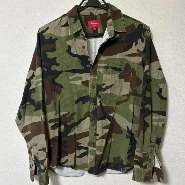 [BUNJANG] Supreme Military Camo Shirt M / 슈프림 밀리터리 카모 셔츠 M