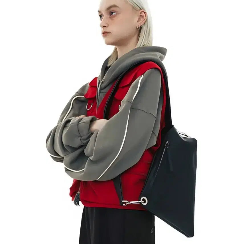 [BUNJANG] Osoi Dumpling Bag Black Buckle Hobo Bag / 오소이 덤프링 백 가방 dumpring 브로클 브로트 브롯 버클 호보백
