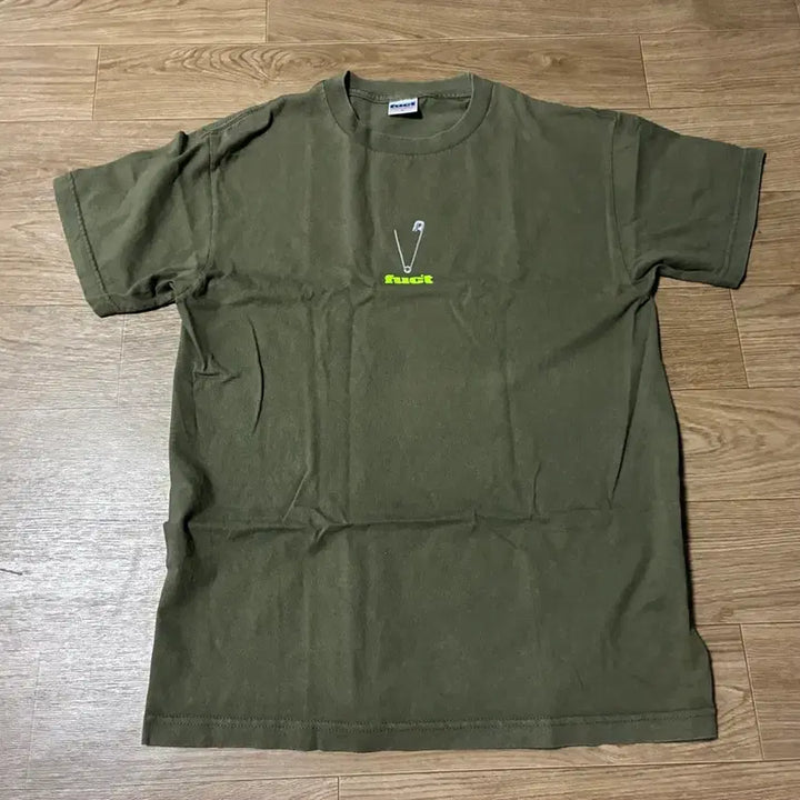 [BUNJANG] FUCT Clip T-Shirt Olive / M) FUCT 퍽트 클립 티셔츠 올리브