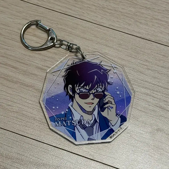 [BUNJANG] Detective Conan Jinpei Matsuda Acrylic Keychain / 명탐정코난 마츠다진페이 아크릴 키링