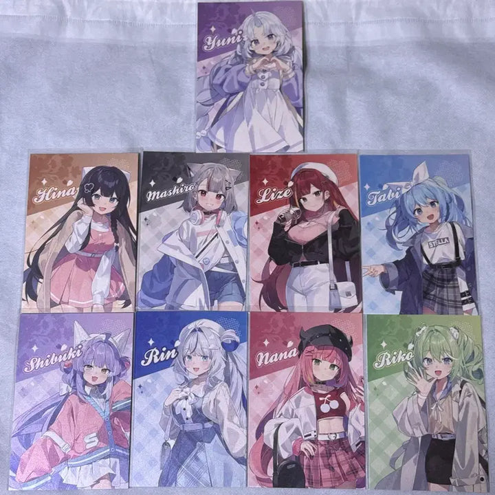 [BUNJANG] Stellive Spring Blossom Date Postcard Bundle Set / 스텔라이브 봄빛데이트 엽서 일괄 판매합니다!