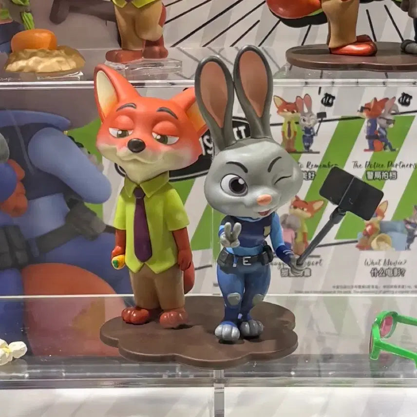 [BUNJANG] 52TOYS Zootopia Nick &amp; Judy Figure Set / 52TOYS 주토피아 닉주디 피규어 세트