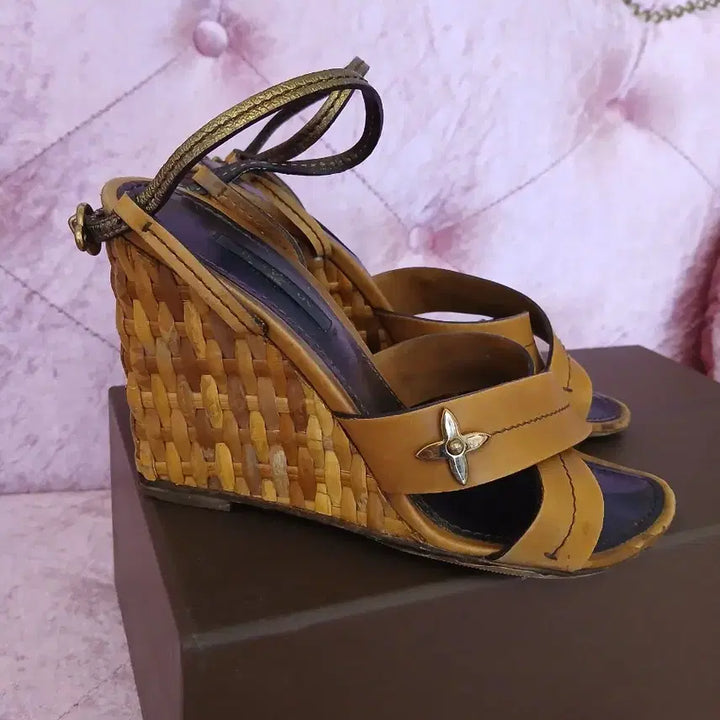 [BUNJANG] Louis Vuitton Wedge Heel Sandals / 정품 > 루이비통 웨지힐 샌들
