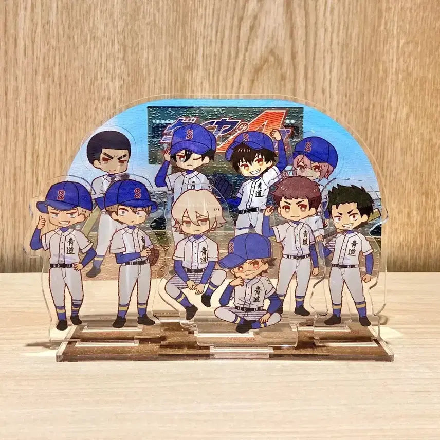 [BUNJANG] Diamond Ace/Daiya Acrylic Stand &amp; Pouch &amp; Multi-purpose Case Bundle Set / 다이아몬드에이스/다이에이 아크릴 스탠드&amp;파우치&amp;다용도 케이스