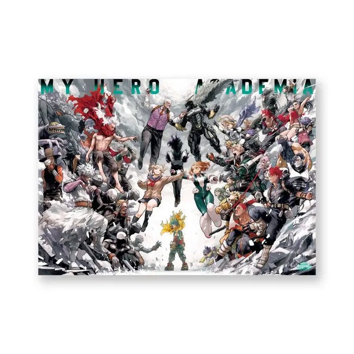 [BUNJANG] My Hero Academia Original Drawing Exhibition Official The Beginning + Key Visual Poster Set / 히로아카 원화전 더비기닝+키비주얼 포스터세트 나히아