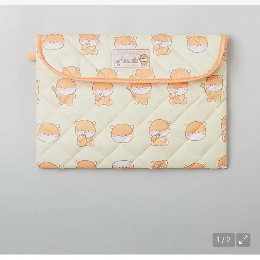 [BUNJANG] MONSTA X Kihyun Hamster Pouch M (Sealed) / 미개봉 새상품 몬스타엑스 기현 햄슥이 파우치 M