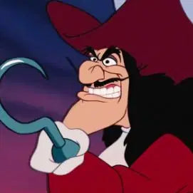 [BUNJANG] Disney Peter Pan Captain Hook Medicom Kubrick / 디즈니 피터팬 후크선장 메디콤 큐브릭