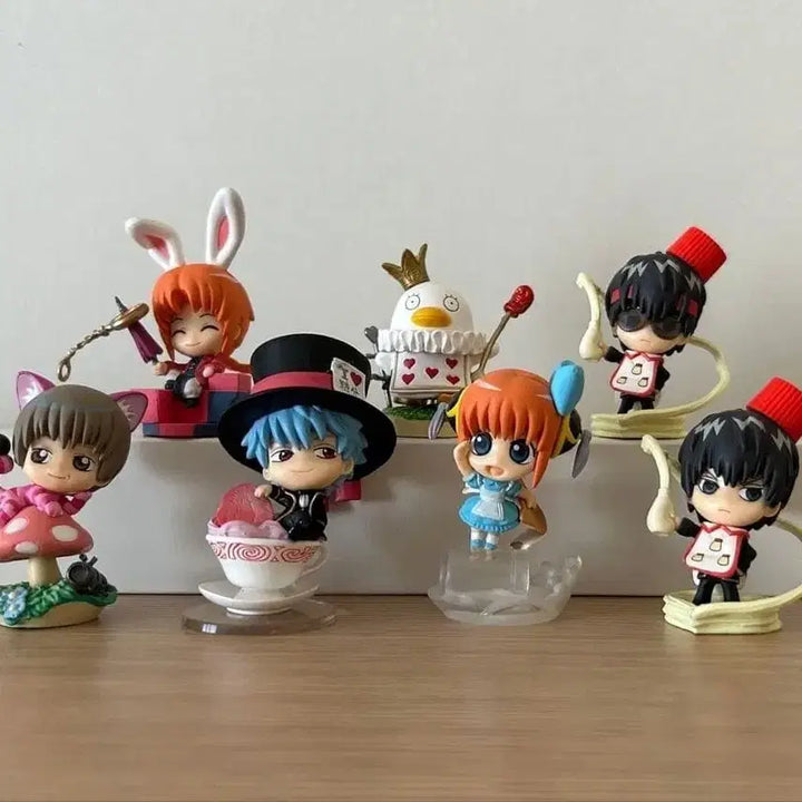 [BUNJANG] Gintama Strange Kingdom Kin-san 7-Piece Bundle Set / 일괄) 은혼 푸치캬라 푸치캐러 이상한 나라의 긴상 7종