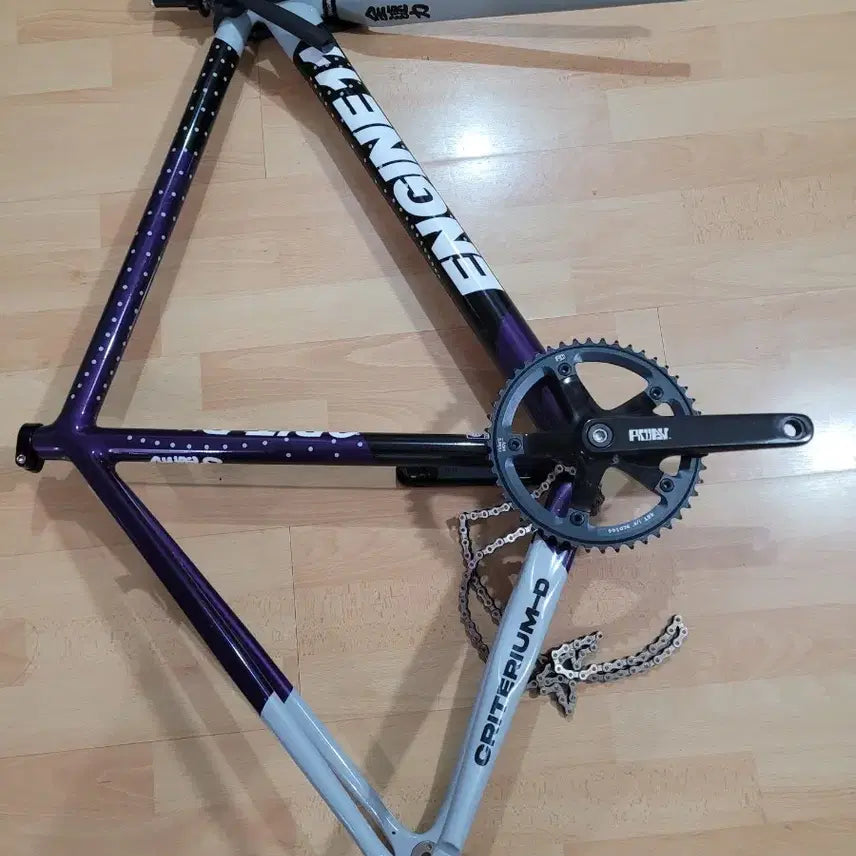 [BUNJANG] Engine 11 Crit D Eggplant Frameset / 엔진 11 크릿디 에그플랜트 신품급 프레임셋