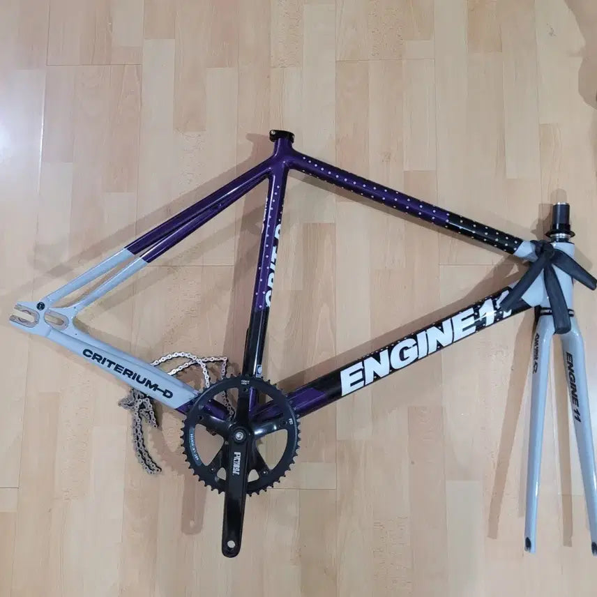 [BUNJANG] Engine 11 Crit D Eggplant Frameset / 엔진 11 크릿디 에그플랜트 신품급 프레임셋