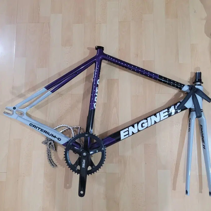 [BUNJANG] Engine 11 Crit D Eggplant Frameset / 엔진 11 크릿디 에그플랜트 신품급 프레임셋