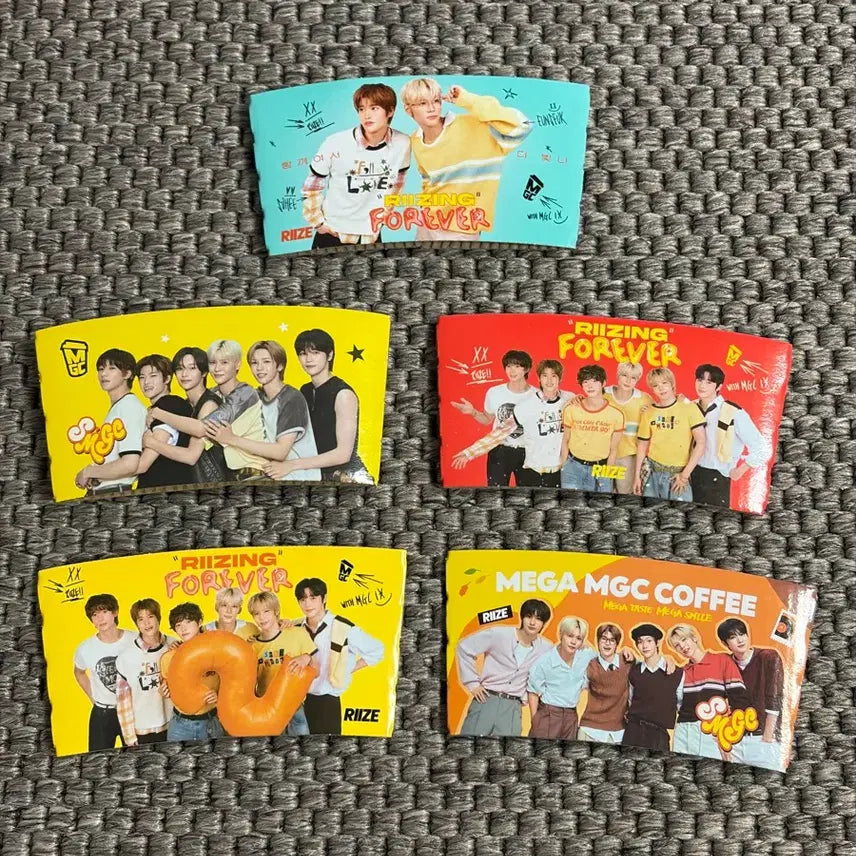[BUNJANG] RIIZE Mega Coffee Cup Holder Bundle Set / 라이즈 메가커피 컵홀더 일괄