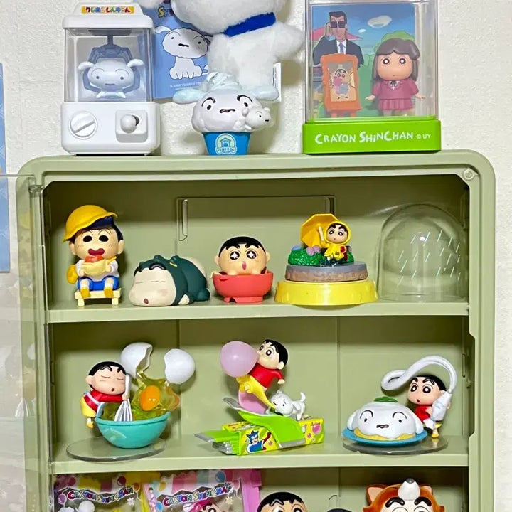 [BUNJANG] Crayon Shin-chan Full Figure Set Bundle / 일괄 택포 짱구 피규어 흰둥이 수지 유리 액션가면 리멘트 쌀알