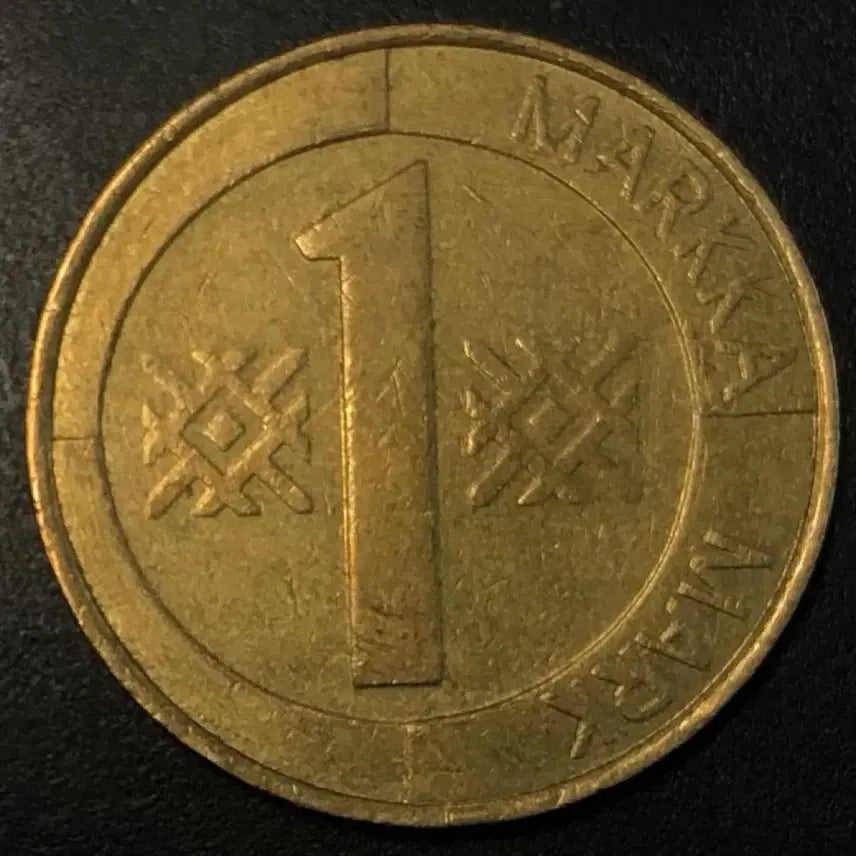 [BUNJANG] 1953 Finland 1 Markka Coin / 1993년 핀란드 1마르카 동전 w1953