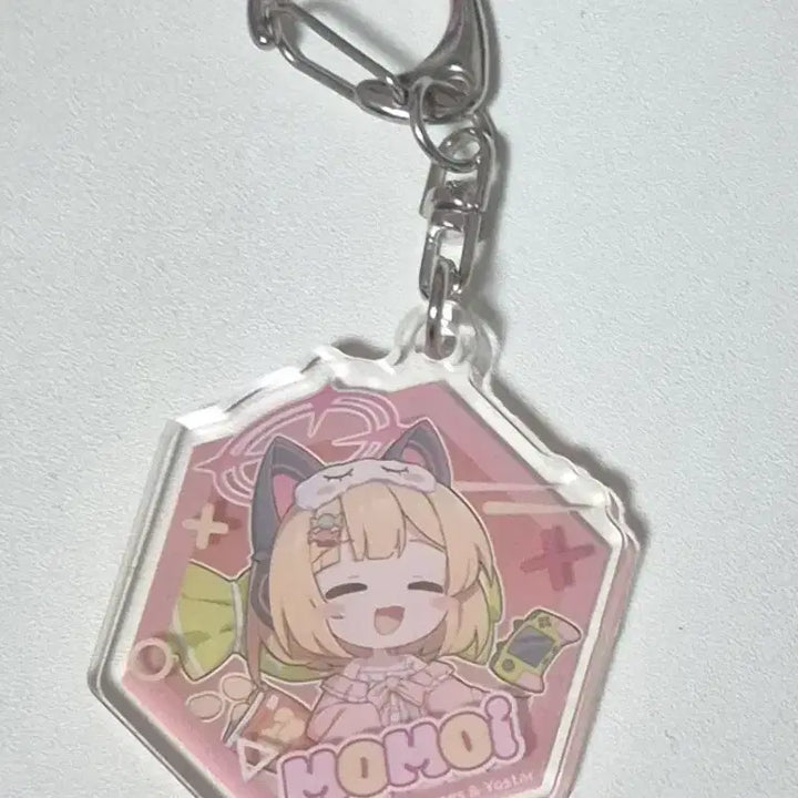 [BUNJANG] Blue Archive Momoi Keyring / 블루아카이브 모모이 키링