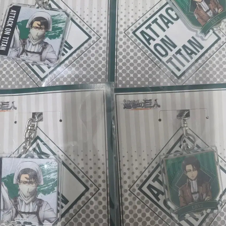 [BUNJANG] Attack on Titan Levi Merchandise Bundle Set (Sealed) / [반택포12만][일괄판매][미개봉 새상품]진격의 거인 리바이 굿즈
