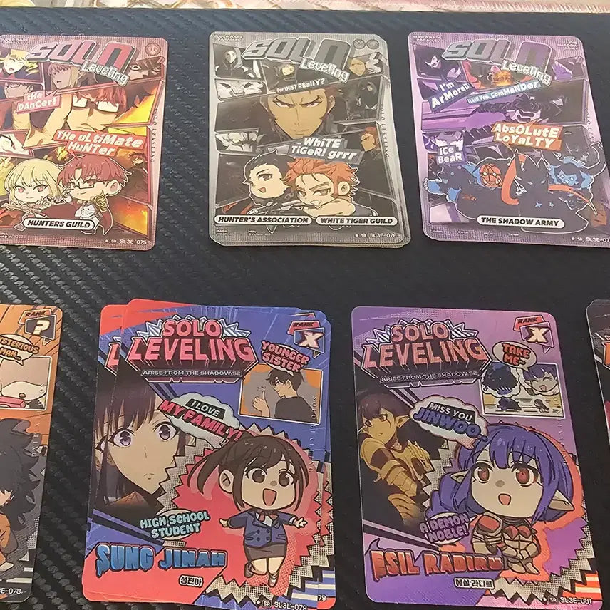 [BUNJANG] Solo Leveling Card Vol. 3 SR+ Trading Card / 나혼자만 레벨업 (나혼렙) 카드 vol3 SR+