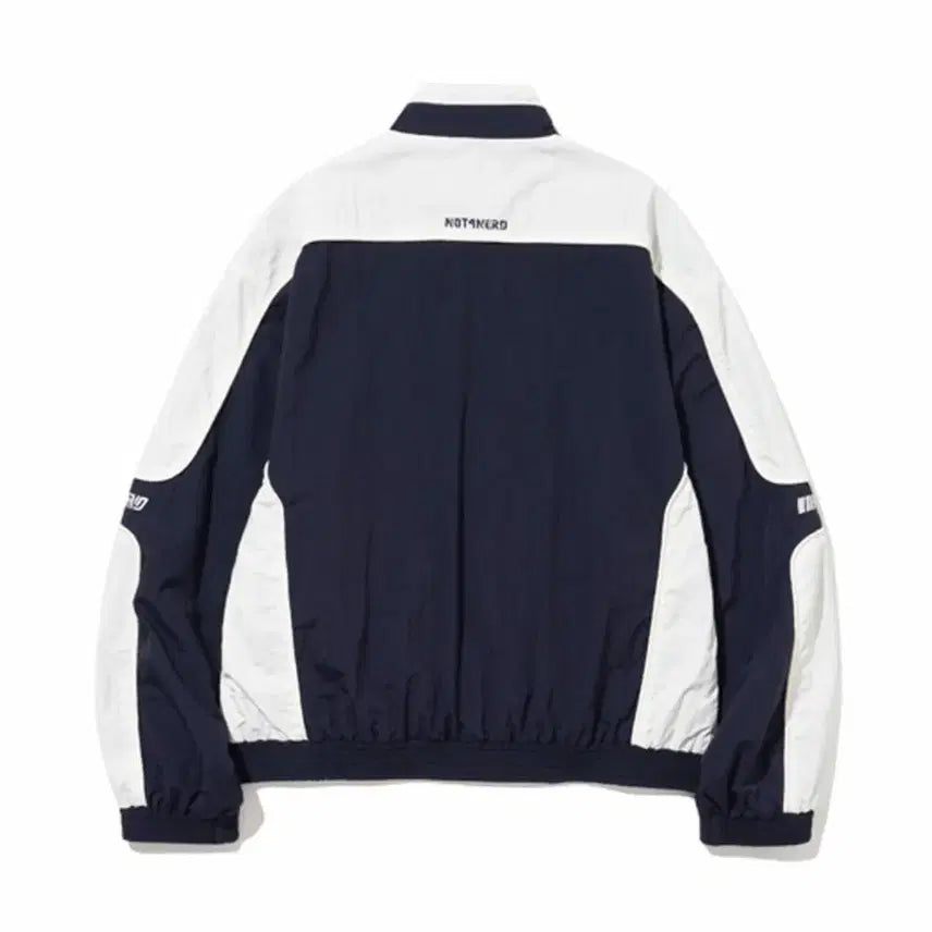 [BUNJANG] NOTFORRESALE Tribal Logo Nylon Racing Jacket Navy / 낫포너드 Tribal Logo Nylon Racing Jacket 네이비