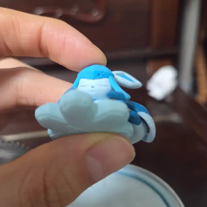 [BUNJANG] Pokemon Dreaming Case 2nd Edition Glaceon Figure / 포켓몬스터 드리밍 케이스 2탄 글레이시아