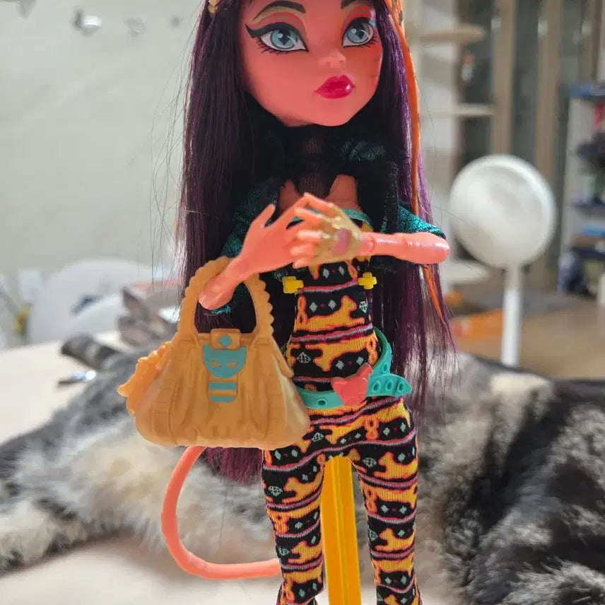 [BUNJANG] Monster High Freaky Fusion Cleo De Nile Doll / 몬스터 하이 프리키 퓨전 클로엘이 몬하돌
