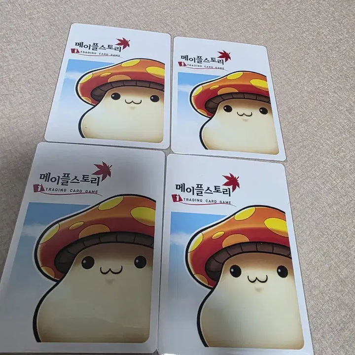 [BUNJANG] MapleStory iTCG Energy Bolt Card Set (4 Cards) / (메이플스토리 iTCG)에너지 볼트 카드 4장 팝니다