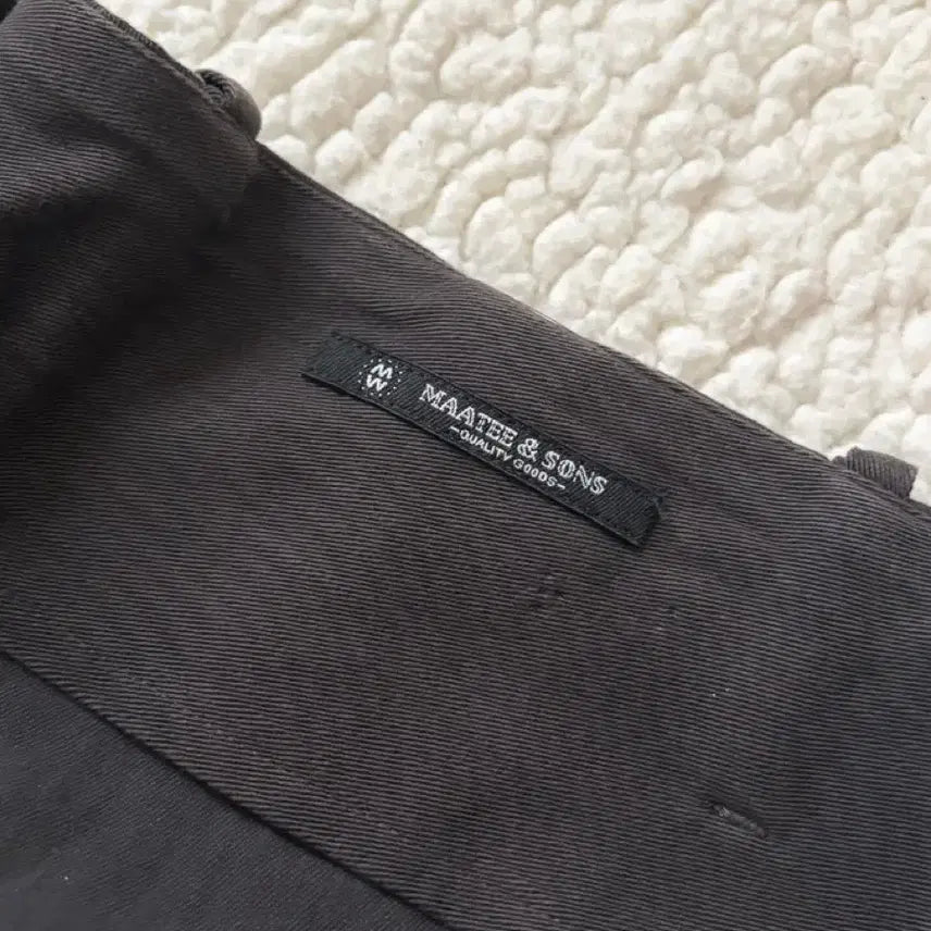 [BUNJANG] Matin Kim Smooth Chino Grey Chambray Size 2 / 마티앤선즈 Smooth chino 그레이 샴브레이 2