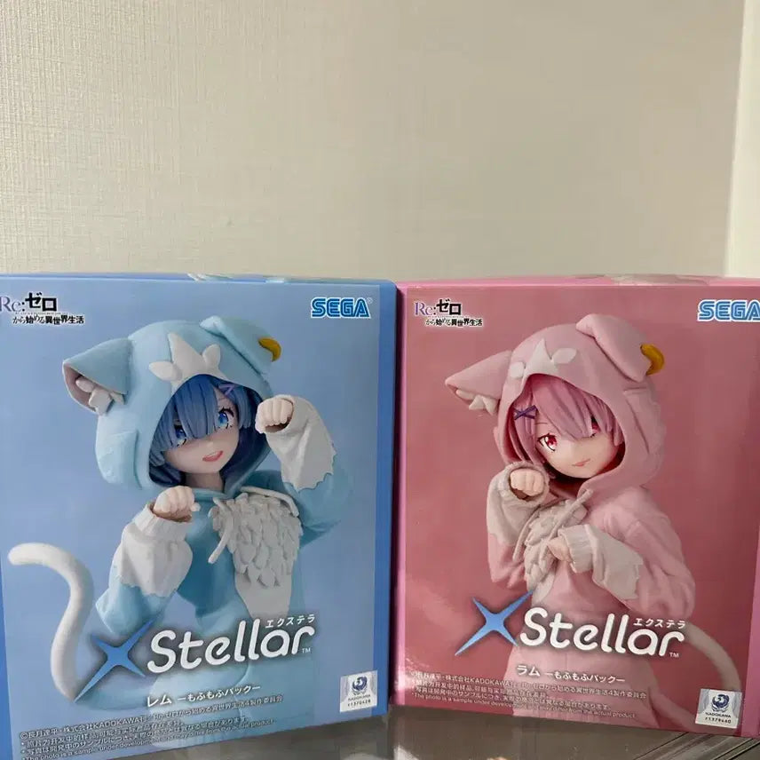 [BUNJANG] Re:Zero Sega Rem &amp; Ram Figure (Sealed) / Re: 제로 세가 렘 람 피규어 세트 판매합니다