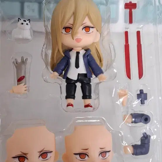 [BUNJANG] Chainsaw Man Power Nendoroid + Obitsu 11 Figure Set / 체인소맨 파워 넨도로이드+오피츠11 구현 세트 판매합니다