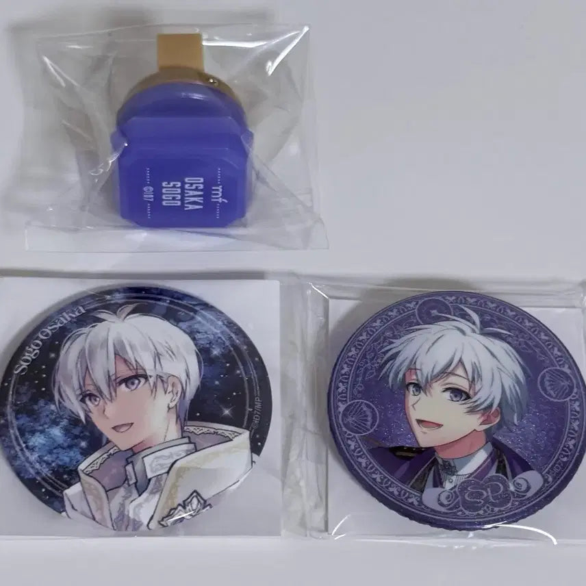 [BUNJANG] IDOLiSH7 Sogo Can Badge Ring Light Bundle Set / 아이나나 소고 캔뱃지 링라이트