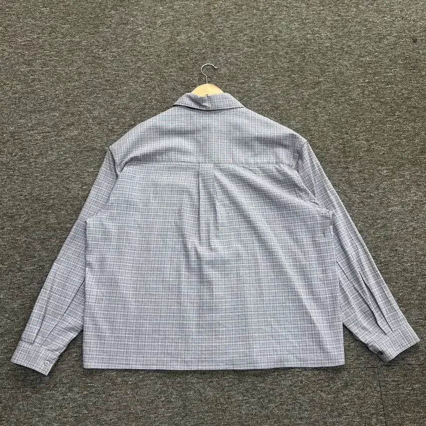 [BUNJANG] MOOMYUNG Check Linen Blend Shirt / 무명 MOOMYUNG 체크 린넨 셔츠