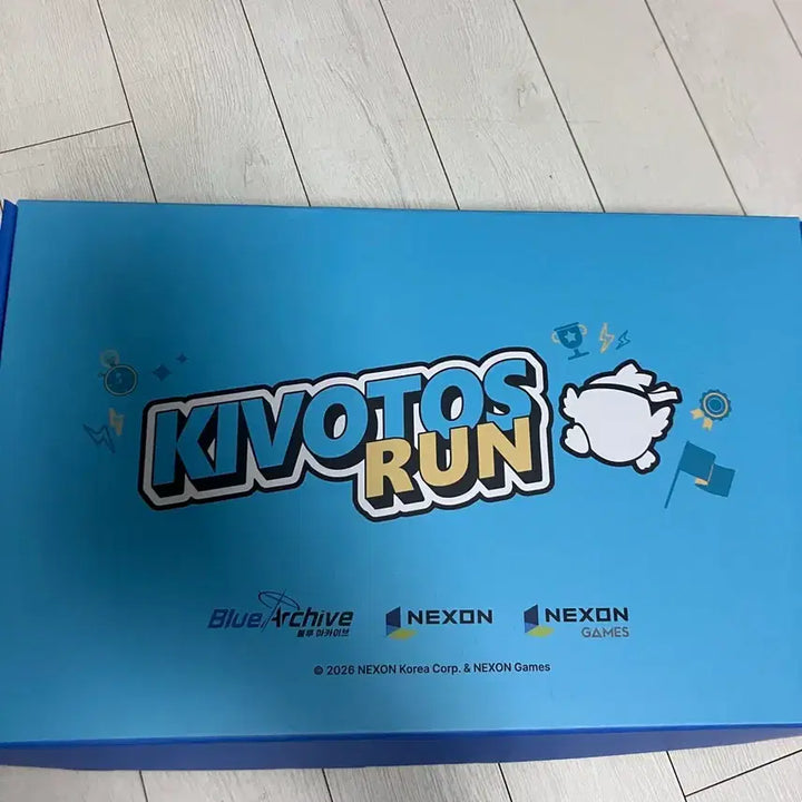 [BUNJANG] Blue Archive KIVOTHS RUN T-Shirt (Size L) / 블루아카이브 키보런 키보토스런 배번호 제외