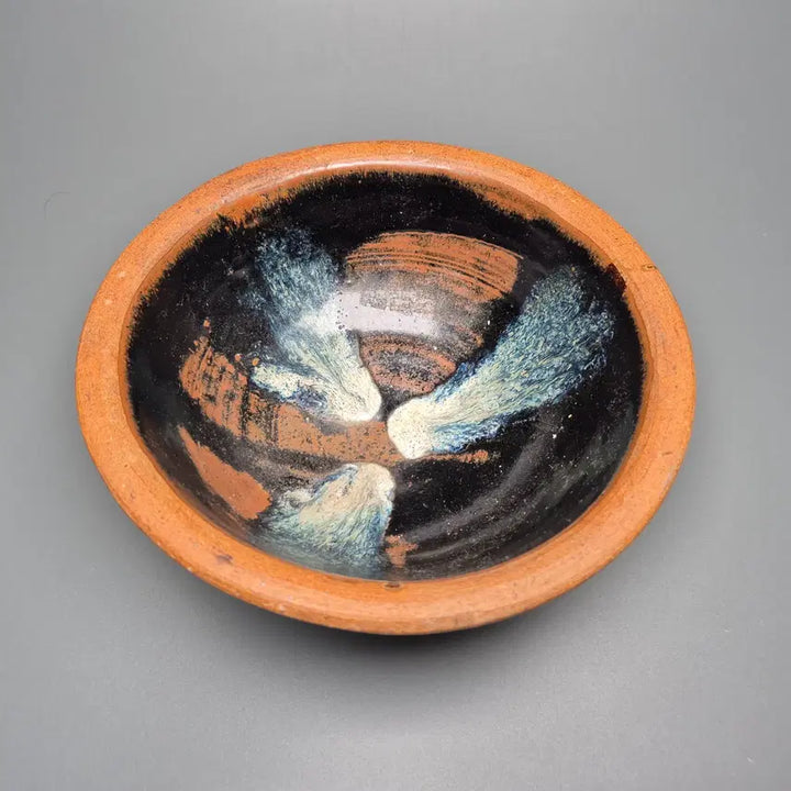 [BUNJANG] Tang~Northern Song Dynasty Lushan Kiln Black Glaze Tortoiseshell Glaze Tea Bowl / [진품] 당~북송 노산요 흑유 대모반다완 출토품 중국도자기 골동품 고미술