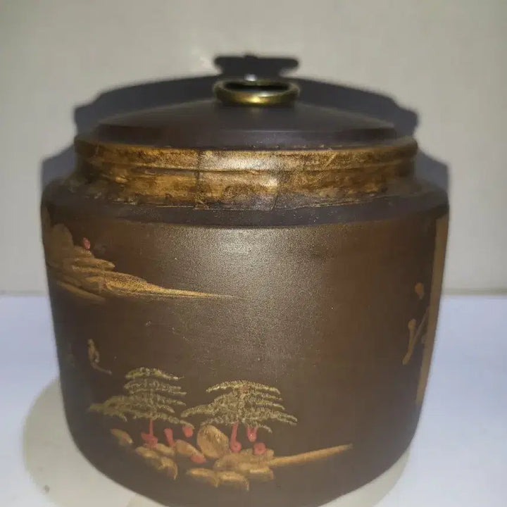 [BUNJANG] Zisha Tea Caddy Sealed Puerh Tea / 자사 찻통 밀봉 보이차