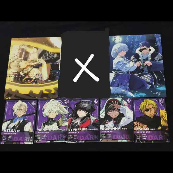 [BUNJANG] Lord of Heroes MaDo DaeJeon Siegrid Ondal Postcard Photocard / 로드오브히어로즈 로오히 마도대전 엽서 포카 시프리에드 온달