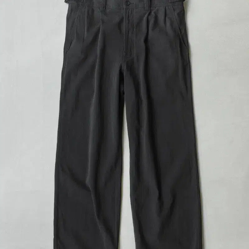 [BUNJANG] Gonak Soft Cotton Chino Pants Black / 고낙 소프트 코튼 치노팬츠 블랙 2(M)