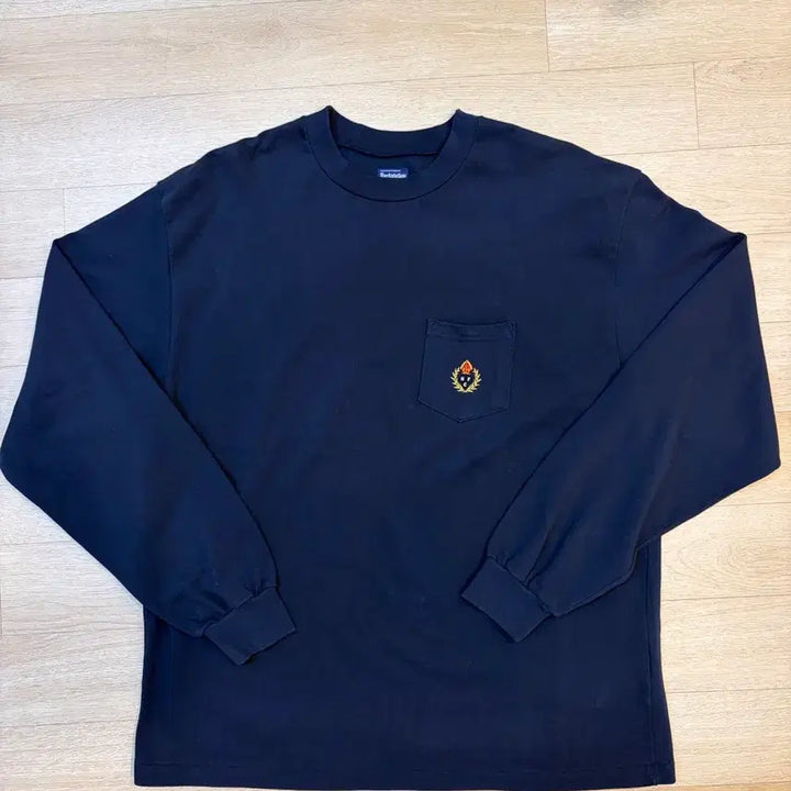 [BUNJANG] Heritage Floss Navy Long Sleeve L / 헤리티지플로스 롱슬리브 네이비 L