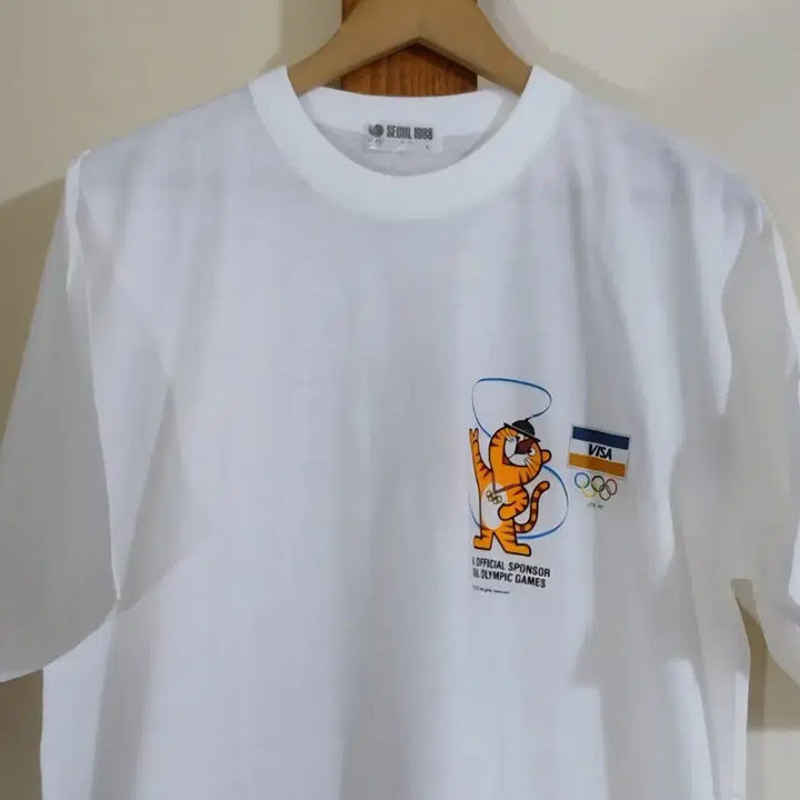 [BUNJANG] Hodori 88 Seoul Olympics T-Shirt / 88올림픽 호돌이 티셔츠