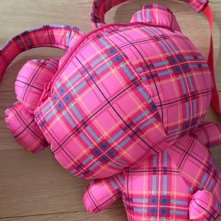 [BUNJANG] Sanrio Hello Kitty Backpack / [새상품] 일본 산리오 헬로키티 체크백팩