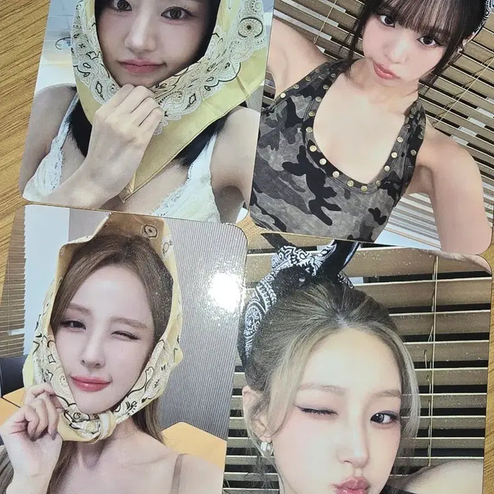 [BUNJANG] Kiss of Life Bandana Photocard / 키스오브라이프 반다나 포카 양도