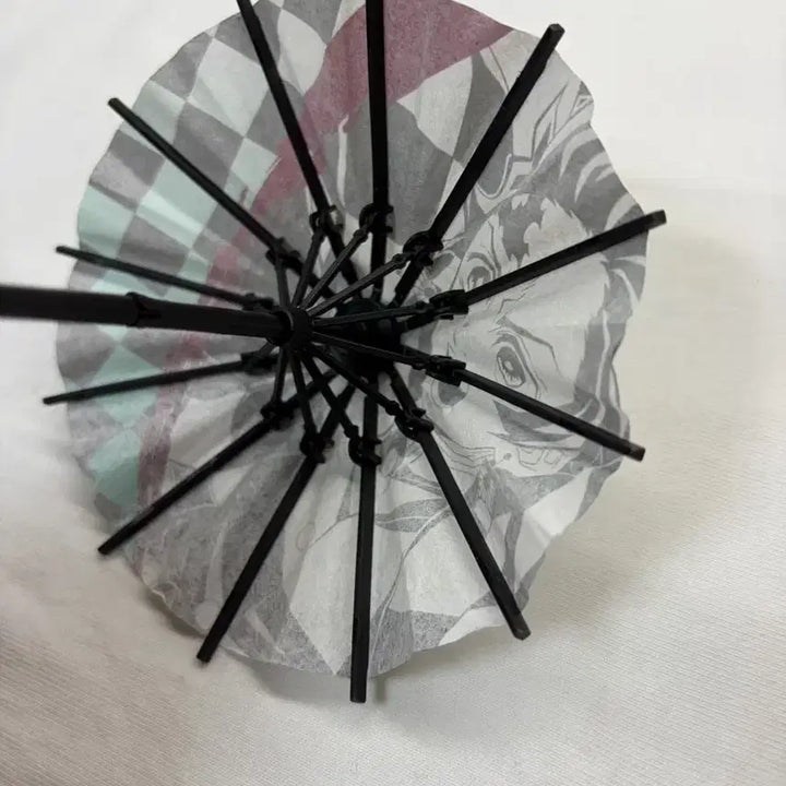 [BUNJANG] Demon Slayer Tanjiro &amp; Zenitsu Umbrella Gacha Set / 귀멸의 칼날 우산 가챠 (탄지로, 젠이츠) 희귀 가챠