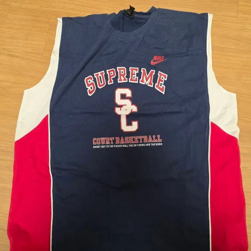[BUNJANG] Nike Supreme Old School Tank Jersey (Large) / 나이키 슈프림 나시 져지 올드스쿨 라지