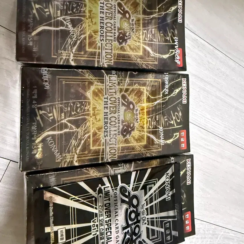 [BUNJANG] Yu-Gi-Oh! Limit Over Collection 3 Boxes / 유희왕 리미트오버 컬렉션 3박스