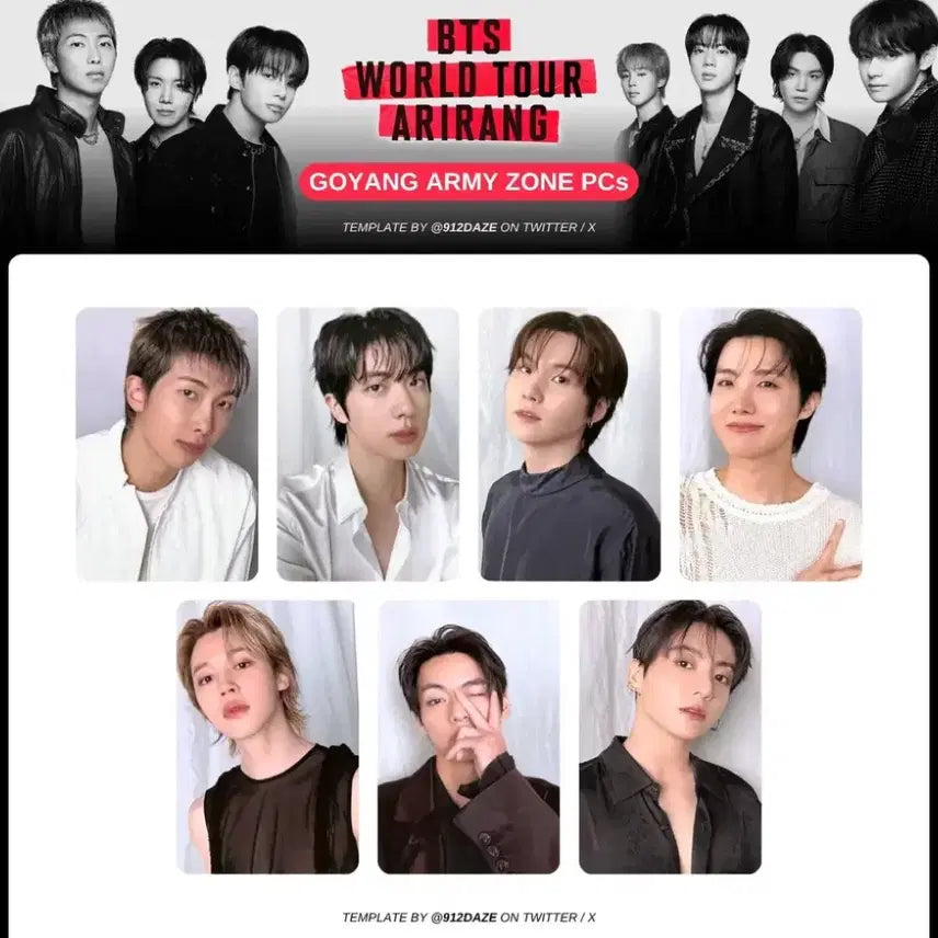 [BUNJANG] BTS ARMY ZONE Photocard Bundle Set / 방탄소년단 아미존 포카 (일괄)