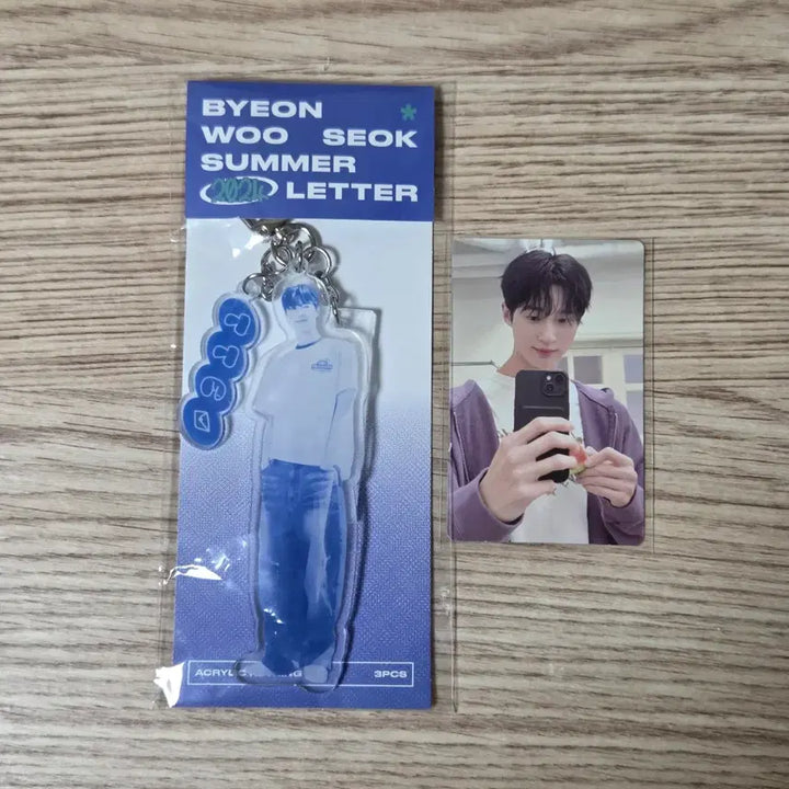 [BUNJANG] Byeon Woo Seok Acrylic Keyring (Slightly Opened) / (단순개봉/정가이하) 변우석 아크릴 키링 엠디 21세기 대군부인